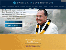 Tablet Screenshot of danielkinouyeinstitute.org